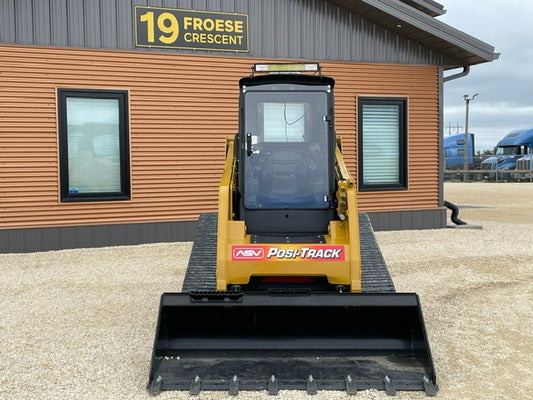 ASV SR 70/80 Skid Steer Door - Complete With Handle, Locking Latch/Keys, Hinges, Weather Seal Gasket, & All Nuts/Bolts/Washers