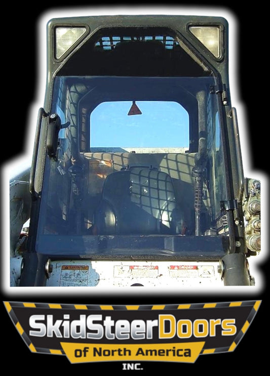 Bobcat G Series Skid Steer Door - Complete With Handle, Locking Latch/Keys, Hinges, Weather Seal Gasket, & All Nuts/Bolts/Washers