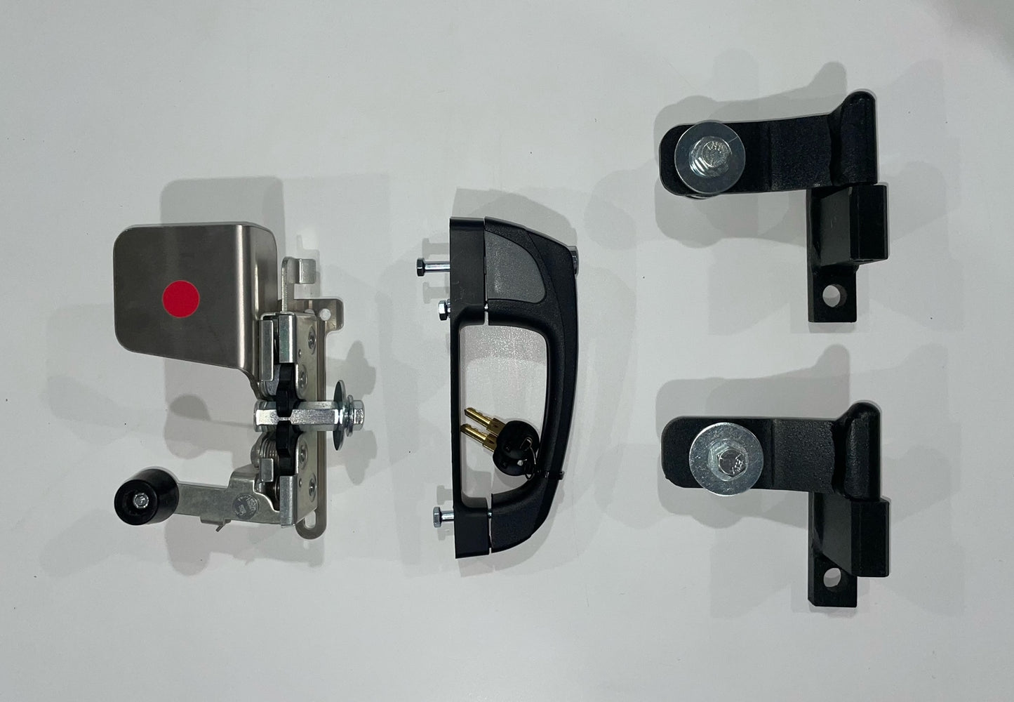 GEHL R135/165 /RT135/165 Series Skid Steer Door - Complete With Handle, Locking Latch/Keys, Hinges, Weather Seal Gasket, & All Nuts/Bolts/Washers