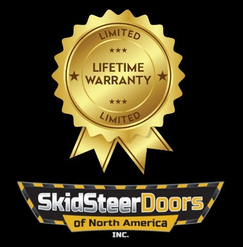 CAT C Series Skid Steer Door (Coming Soon) - Complete With Handle, Locking Latch/Keys, Hinges, Weather Seal Gasket, & All Nuts/Bolts/Washers