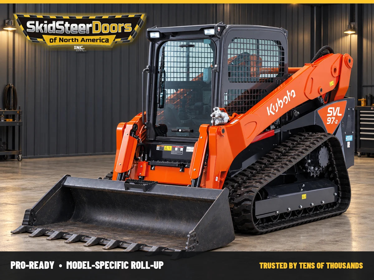 Kubota SVL 1/2" Rollup installed product preview
