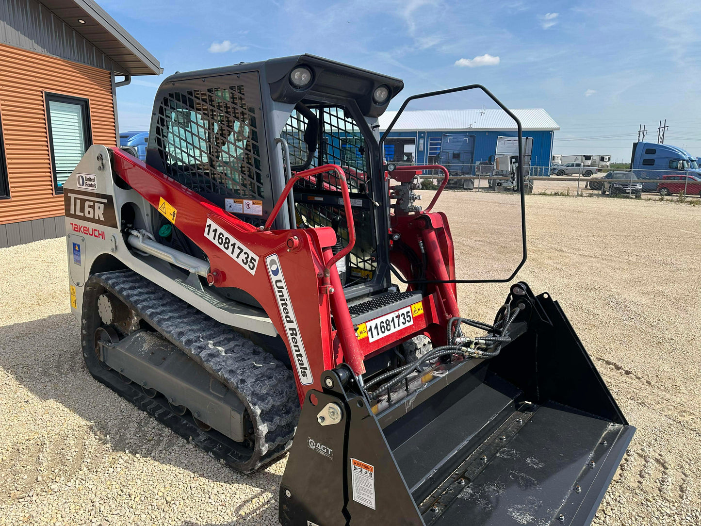 Takeuchi TL6R Skid Steer Door