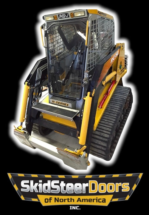 ASV RC PT Series skid steer door