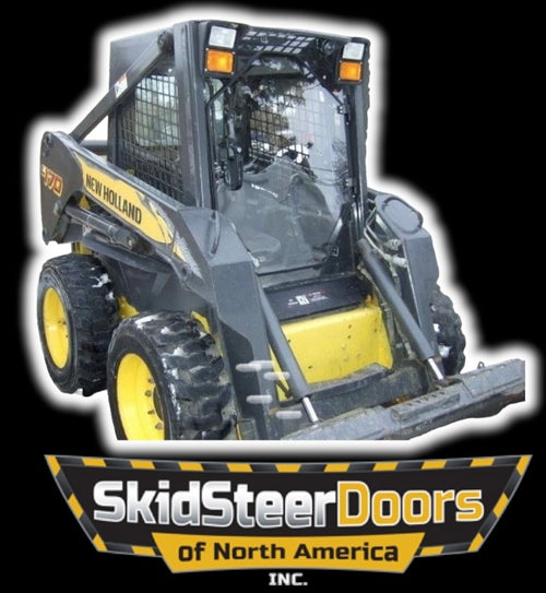New Holland D Series skid steer door